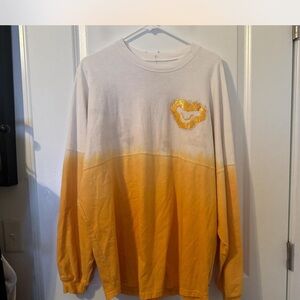 Gradient Yellow Long Sleeve Tee